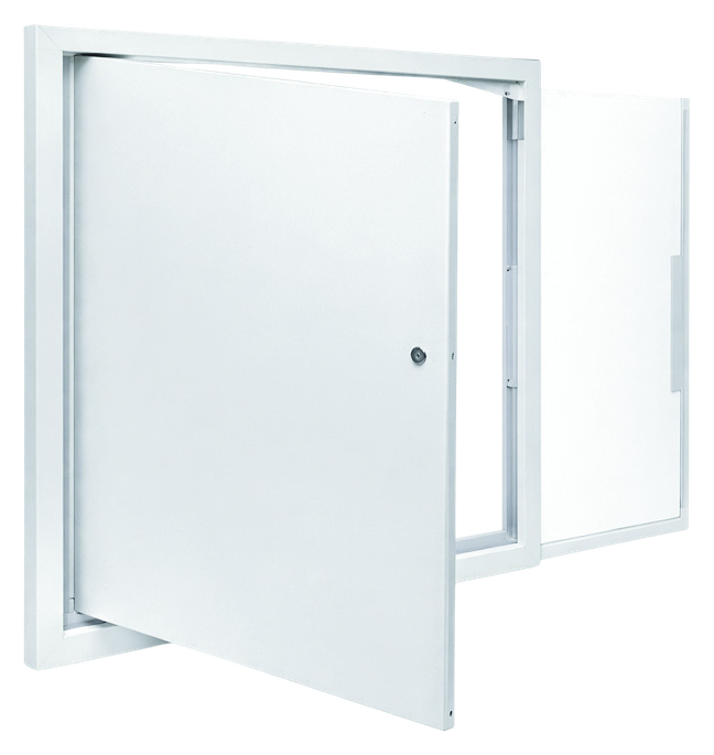 Heavy-Gauge Access Panel with Lock