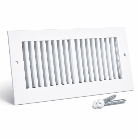 One-Way Sidewall / Ceiling Register – Stamped Face