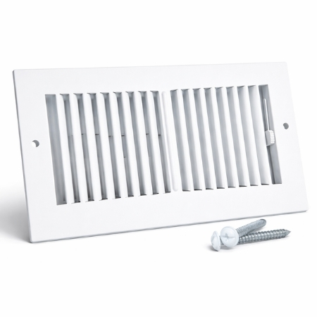 Two-Way Sidewall / Ceiling Register – Stamped Face