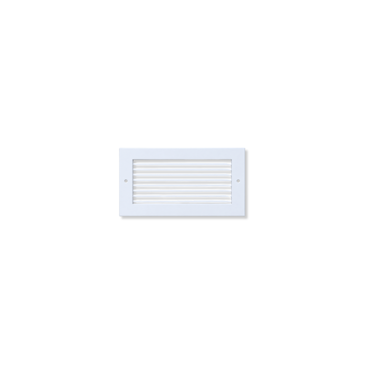 Single-Deflection Horizontal-Bar Grille