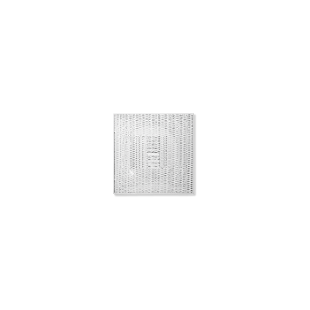 T-Bar Perforated Curved-Blade Diffuser