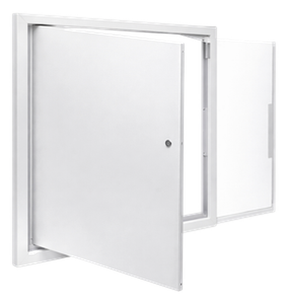 Heavy-Gauge Access Panel with Lock